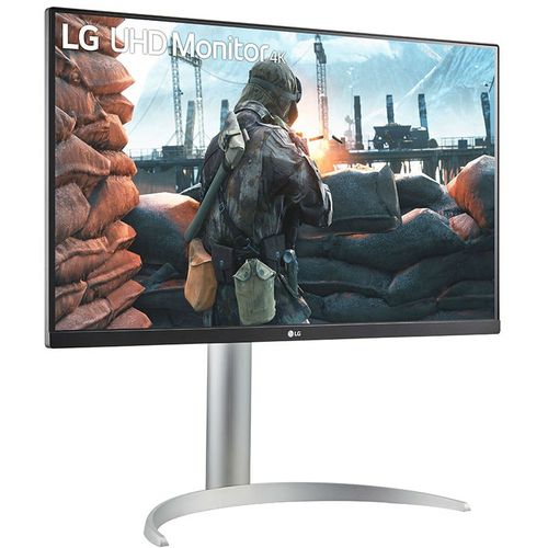 LG 27UP650-W 27'' IPS AG 4K UHD 3840x2160@60Hz, 16:9, 1200:1, 5ms, 400 cd/m², 178°/178°, 2 HDMI, 1 Display Port 1.4, 1 Headphone out, AMD FreeSync, HDR, Tilt, Pivot, Hight, VESA 100x100, Black/Silver, 3yw slika 5