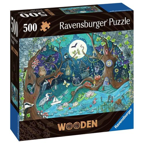 Puzzle Ravensburger 17516 Fantasy Forest Drvo 500 Dijelovi slika 1