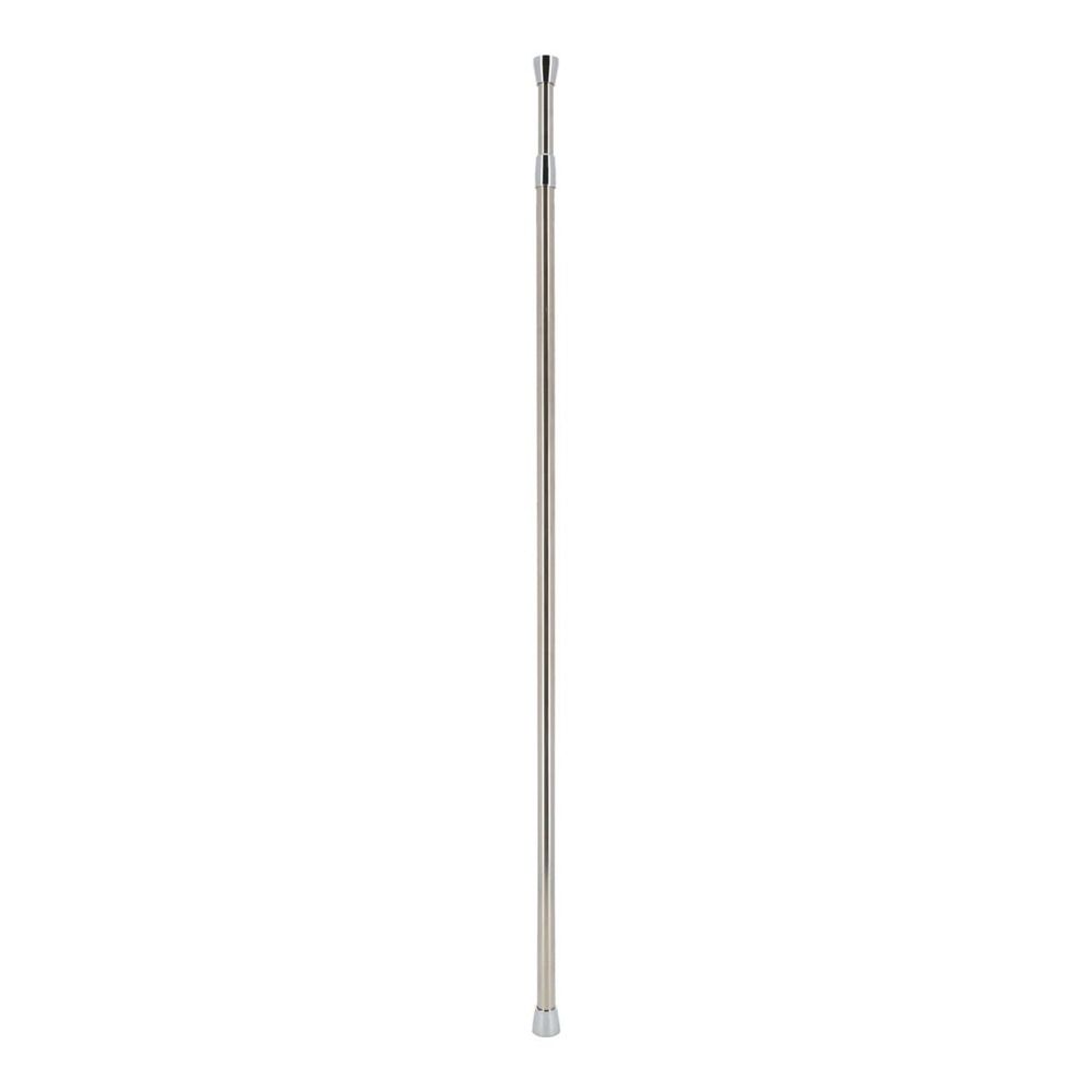 TENDANCE Držač zavjese 110-200cm Metalik siva slika 1