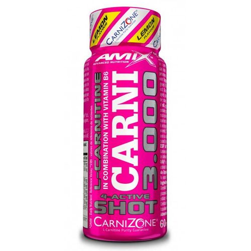 AmixNutrition Carni Shot 3000 Shot 60 ml - limun slika 1