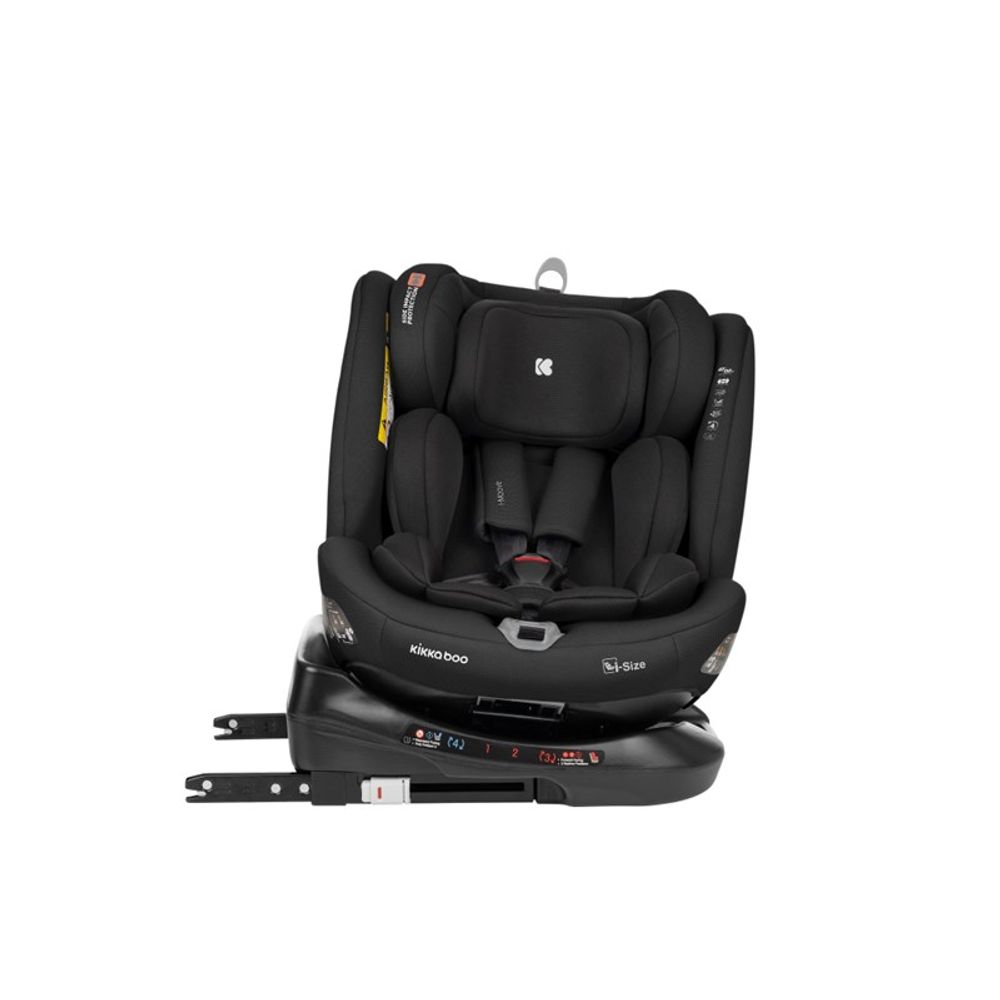 Kikka Boo Rotirajuća autosjedalica i-Moove 40-150cm i-Size Isofix, Black slika 9