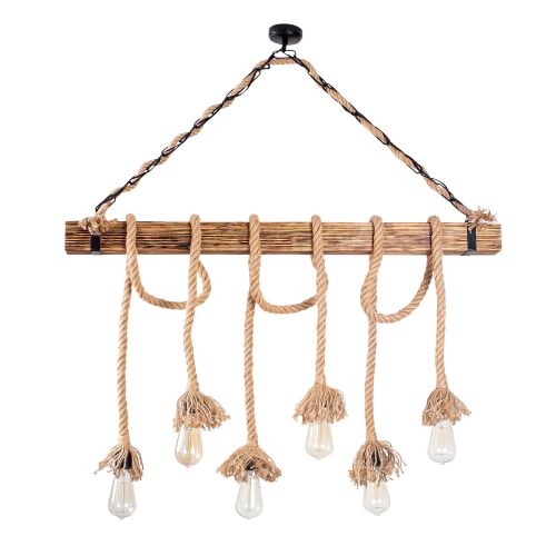 Erebos - 104-AV Wooden Chandelier slika 6