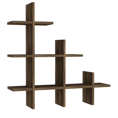 Juke - Walnut Walnut Wall Shelf slika 4