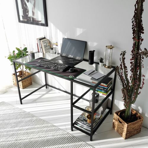 Master Çalışma Masası / 130x60cm M101 Black Study Desk slika 5