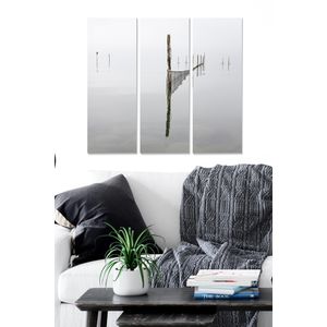 Dekorativna Slika od MDF-a u Više Boja (Set od 3 Komada) - MDF1246286