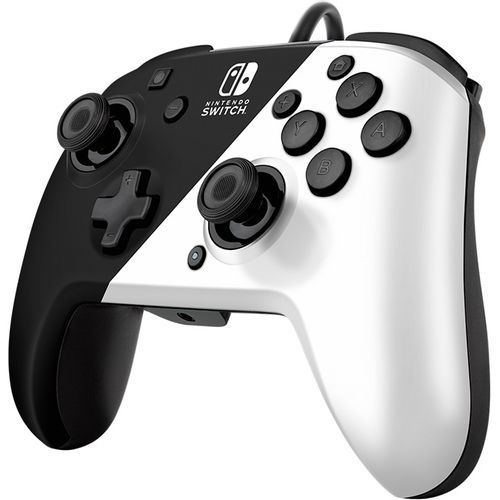 PDP NINTENDO SWITCH FACEOFF DELUXE CONTROLLER + AUDIO PDP BLACK &amp; WHITE slika 5