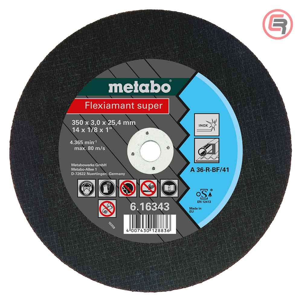 Metabo Rezna Ploča 350 x 3 x 25,4 mm Inox Flexiamant Super - 616343000 slika 1