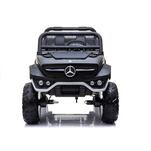 Licencirani Mercedes Unimog crni - auto na akumulator slika 3