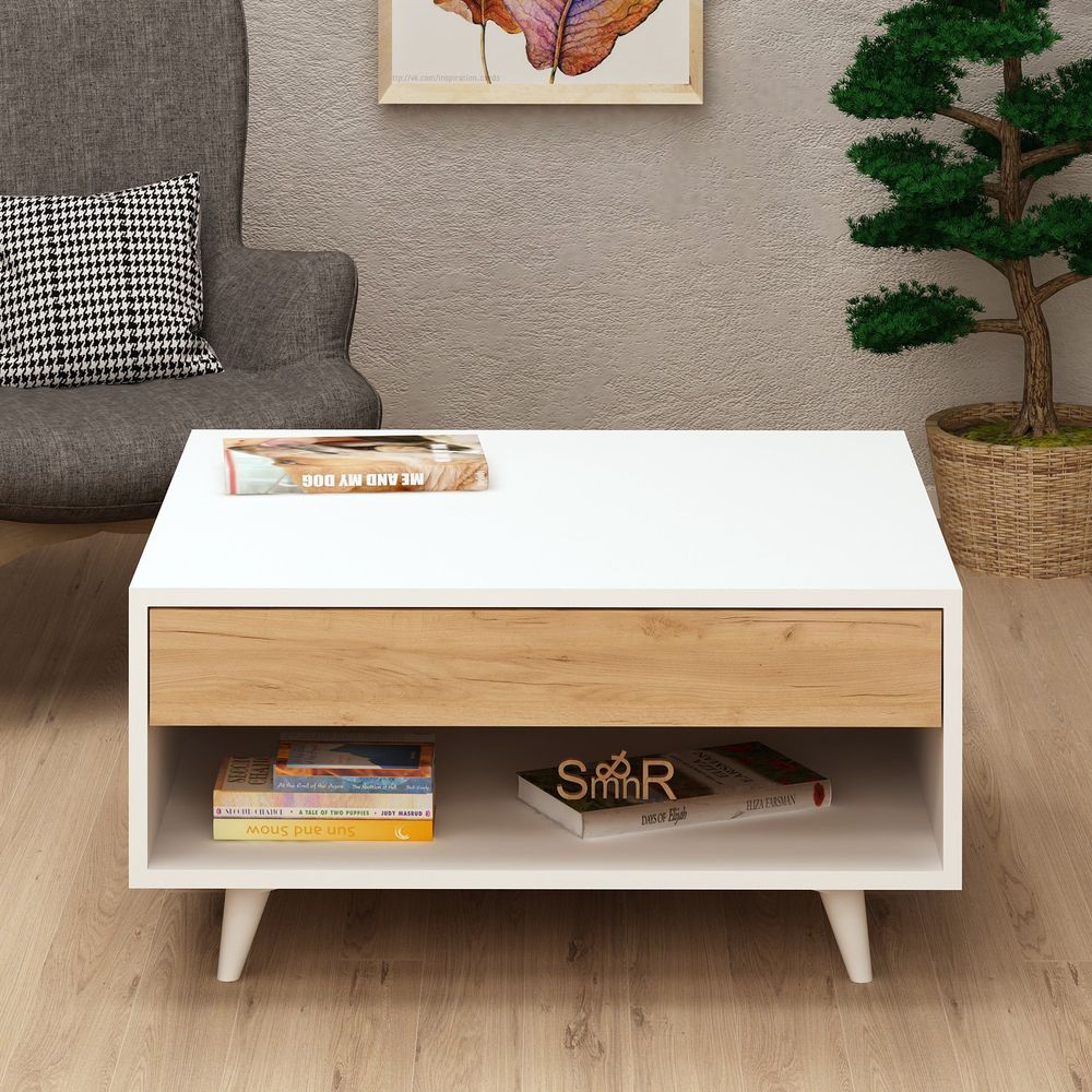Silla OakWhite Stolić za Kafu slika 1