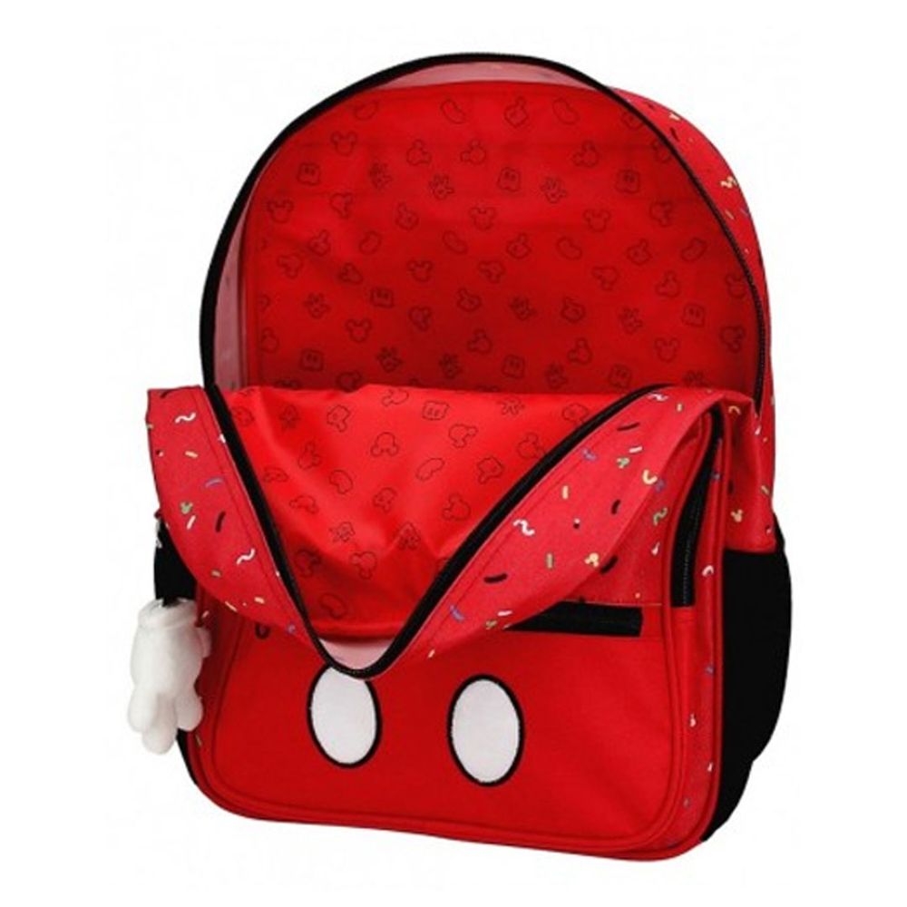Ranac 38 cm, Mickey Things, crveni, Disney slika 4