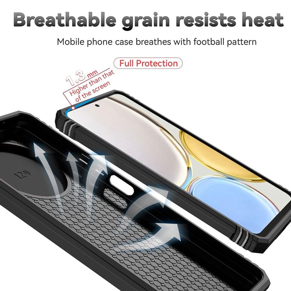 Techsuit – serija CamShield zaštitna maskica za Honor Magic8 Lite – crna slika 6