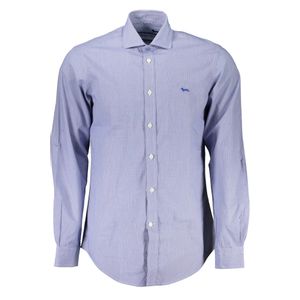 HARMONT &amp; BLAINE MEN'S LONG SLEEVE SHIRT BLUE