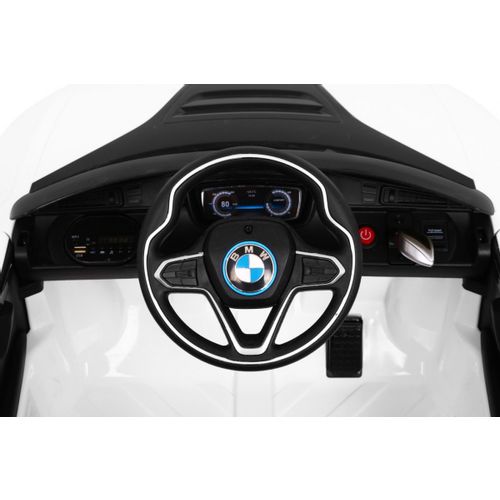 Licencirani auto na akumulator BMW I8 LIFT - bijeli slika 7