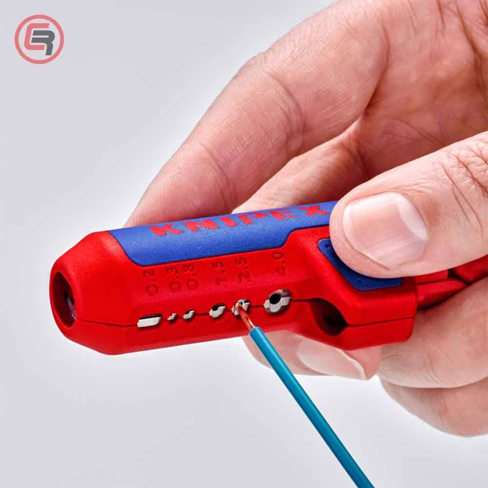 Knipex Skidač Izolacije Univerzalni ErgoStrip 135mm - 16 95 01 SB slika 4