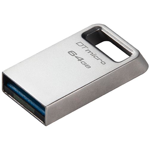 Kingston DTMC3G2/64GB 64GB USB Flash Drive, USB 3.2 Gen.1, DataTraveler Micro, Read up to 200MB/s slika 1