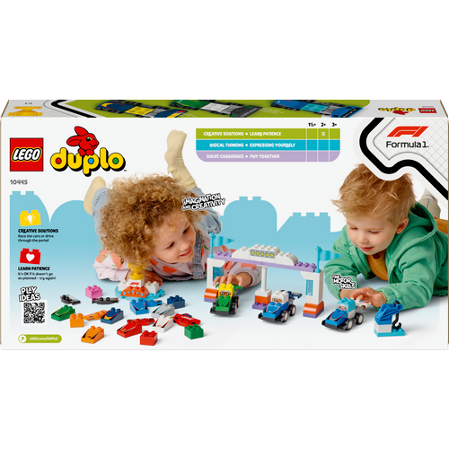 LEGO® DUPLO® 10445 Trkaći automobili i vozači timova za F1® slika 7