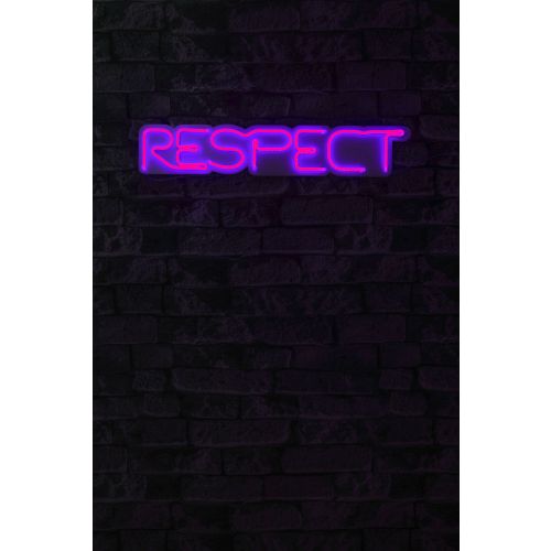 Wallity Ukrasna plastična LED rasvjeta, Respect - Pink slika 9