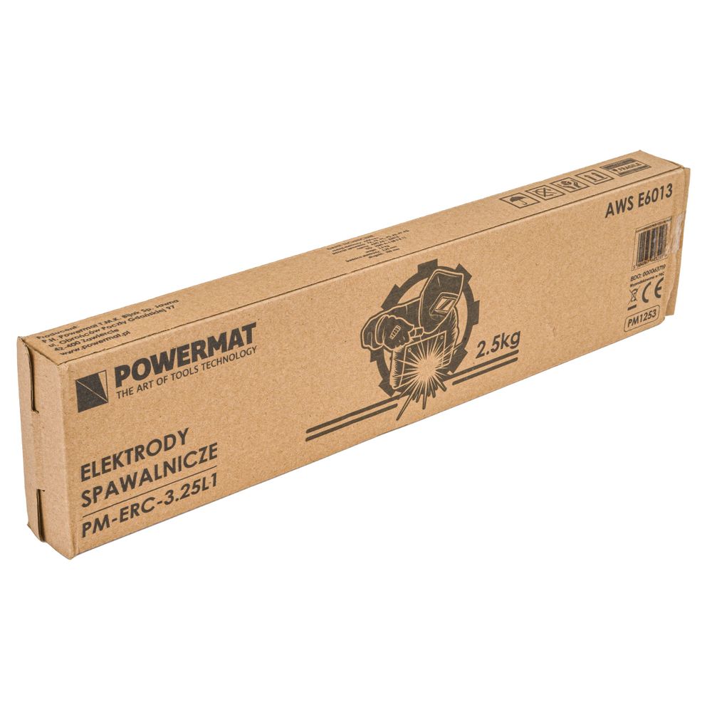 RUTILNE ELEKTRODE ZA ZAVARIVANJE 3,25 mm 2,5 KG MMA ELEKTRODA ZA ZAVARIVANJE PM1253 slika 3