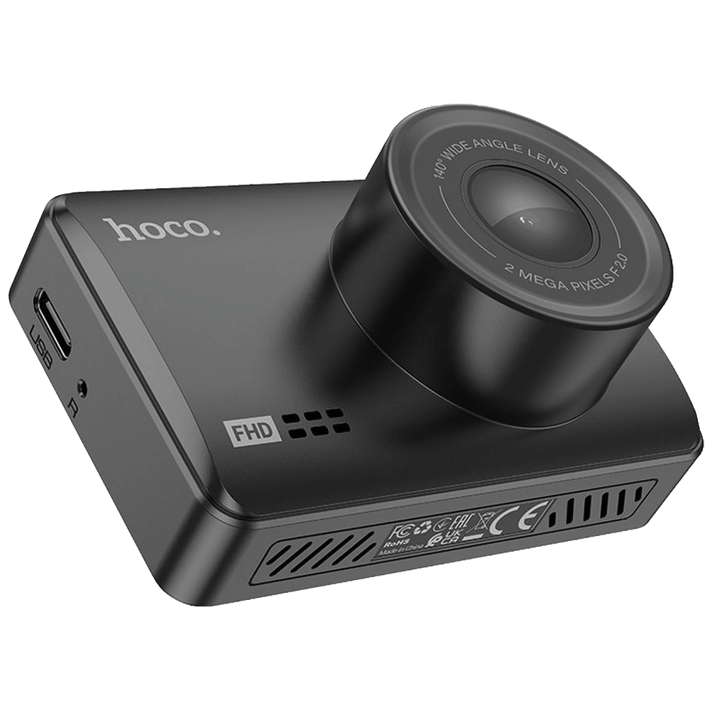 hoco. Auto kamera, 2 Mpxiel, 2.45 IPS", FullHD, microSD - DV2 slika 3