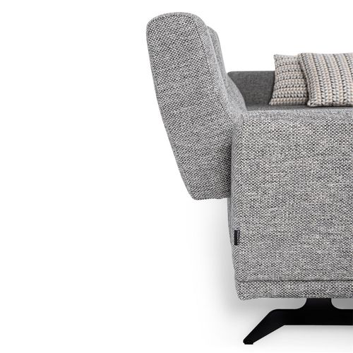 Slate Grey Sofa na Razvlačenje sa 4 Mesta slika 9