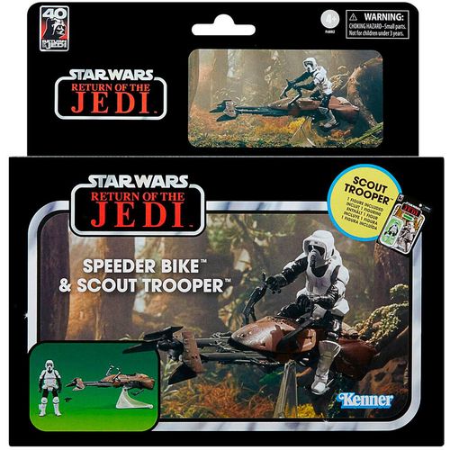 Star Wars Return of the Jedi Scout Trooper figure 9,5cm slika 2
