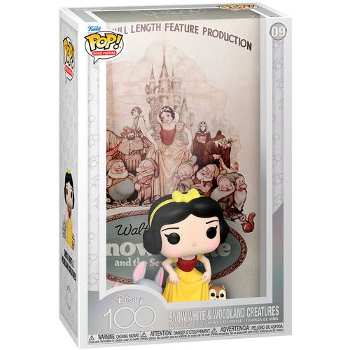POP figure Movie Poster Disney 100th Snow White Woodland Creatures slika 1