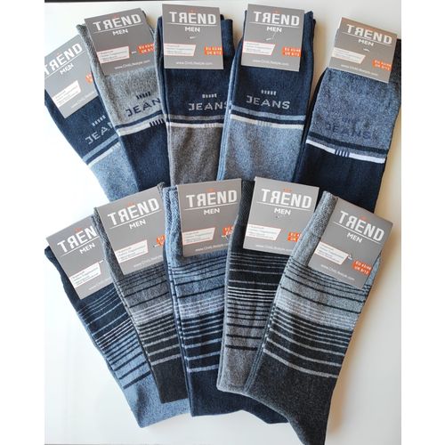 Muške čarape 10-Pack - Razni dezeni - Kvalitetne - TREND slika 2