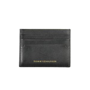 TOMMY HILFIGER BLACK MEN'S WALLET