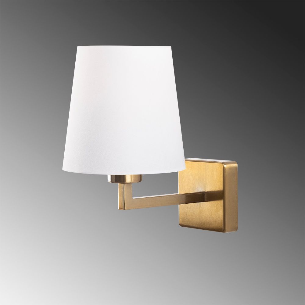 Zidna Lampa Profil - 4652 u Bijelom Zlatu slika 5