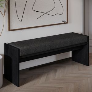 Klupa Pearl - Crno drvo