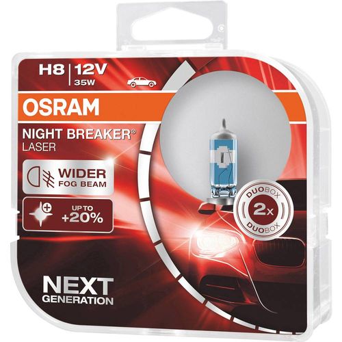 Osram Auto 64212NL-HCB halogena žarulja Night Breaker® Laser Next Generation H8 35 W 12 V slika 3