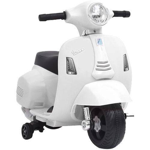 Električni motocikl igračka Vespa GTS300 bijela slika 9