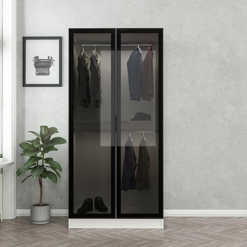 Kale Glass Black - 210 Black
White Wardrobe slika 2