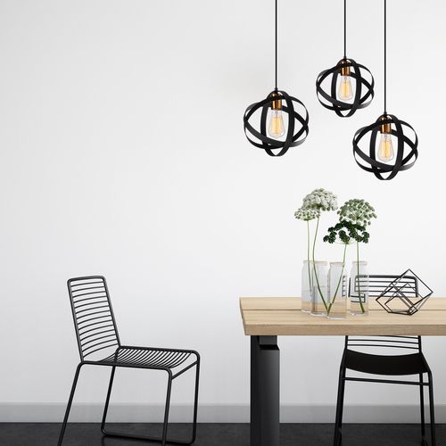 Gezegen - 6251 Black Chandelier slika 1