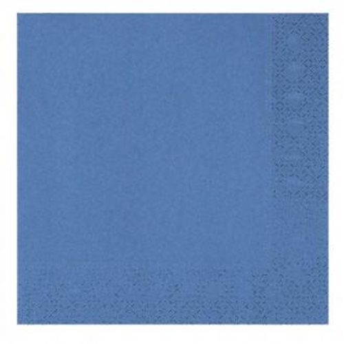 Salvete papirnate 33x33 cm troslojne 20/, plave, Herlitz slika 1