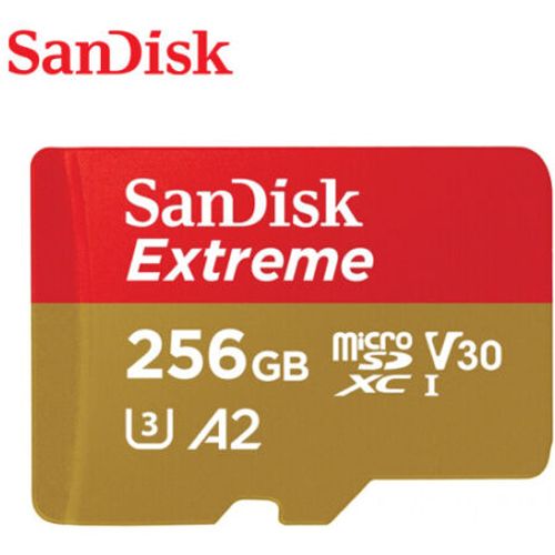 SanDisk SDXC 256GB Extreme micro 190MB/s UHS-I Class10 U3 V30+Ad slika 1