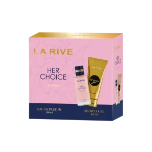 La Rive Her Choice poklon set edp 100 ml & gel za tuširanje 100 ml