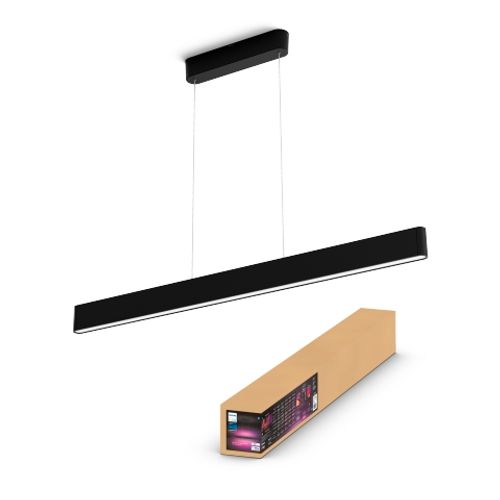 Pametna LED svjetiljka PHILIPS Hue Ensis Pendant 2x39W, 24V, viseća, crna slika 2