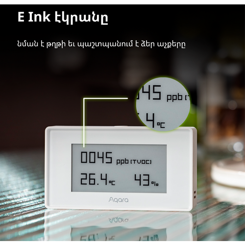 Aqara TVOC Air Quality Monitor: Model No: AAQS-S01 slika 35