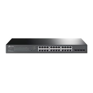 TP-Link JetStream Smart Switch, 24 x Gigabit PoE 802.3af at, 250W