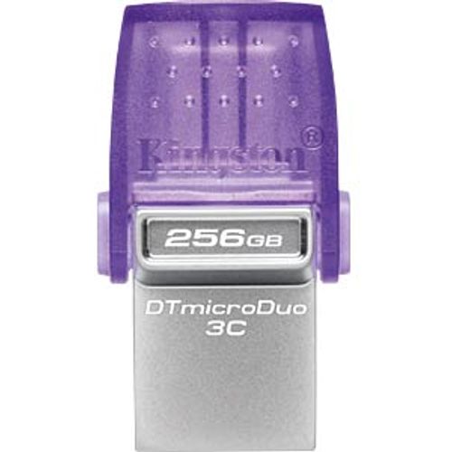 Kingston DTDUO3CG3/256GB 256GB USB Flash Drive, 2-in-1 USB 3.2 Gen.1 Type-C & Type-A, DataTraveler microDuo 3C, Read up to  200MB/s slika 4
