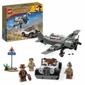 Igra Gradnje Lego Indiana Jones 77012 Continuation by fighting plane