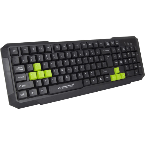 Esperanza Tastatura, gaming, USB, Aspis Green - EGK102G  slika 1