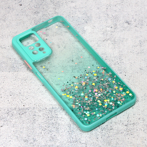 Maska Frame Glitter za Xiaomi Redmi Note 11/Note 11s mint slika 1