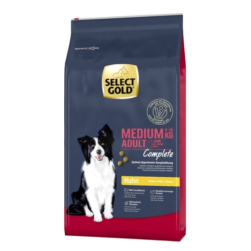 Select Gold DOG Complete Medium Adult piletina 12 kg slika 1