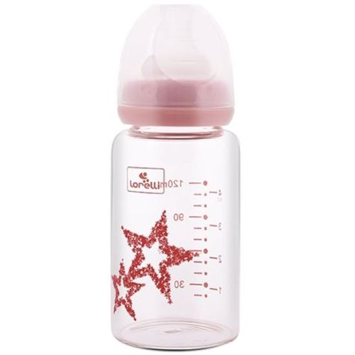 Lorelli Staklena Flašica Sa Anti-Colic Dodatkom 120 Ml slika 1