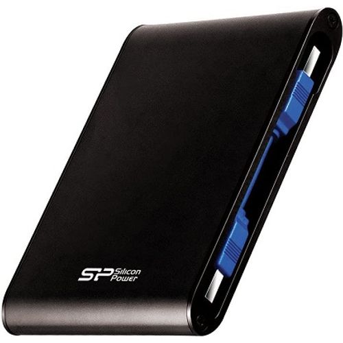 Silicon Power SP020TBPHDA80S3K Portable HDD 2TB, Armor A80, USB 3.2 Gen.1, IPX7 Protection, Black slika 1