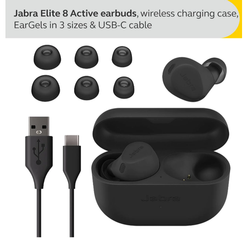 Jabra Elite 8 Active Black slika 11