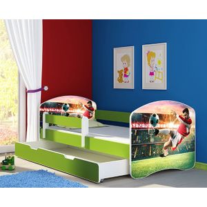 ACMA Dječiji krevet Acma II sa ladicom Green - 180x80cm - Dezen 37