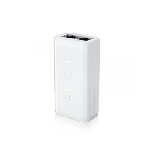 Ubiquiti The U-PoE-AT is a PoE+ injector designed to power 802.3at compatible devices slika 1